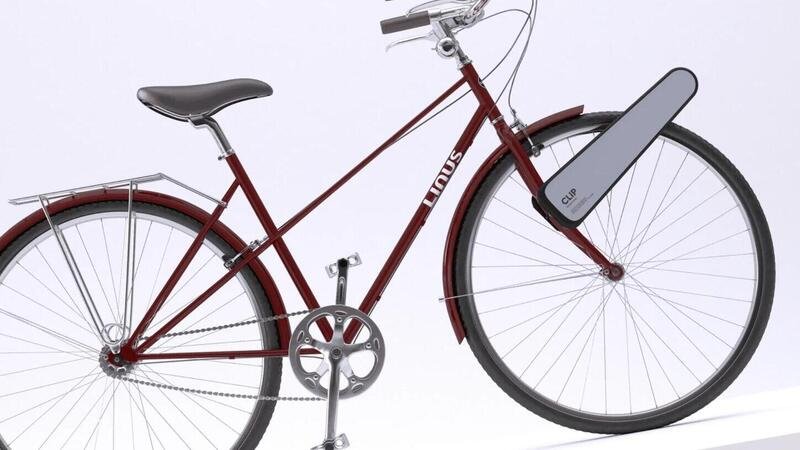 Clip.Bike, l&#039;invenzione top 100 2020 del Time che trasforma la bici in eBike