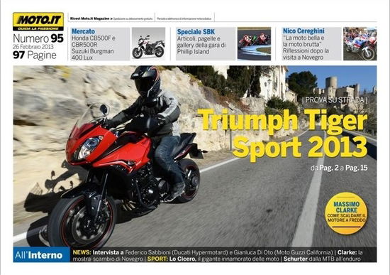 Magazine n° 95, scarica e leggi il meglio di Moto.it  