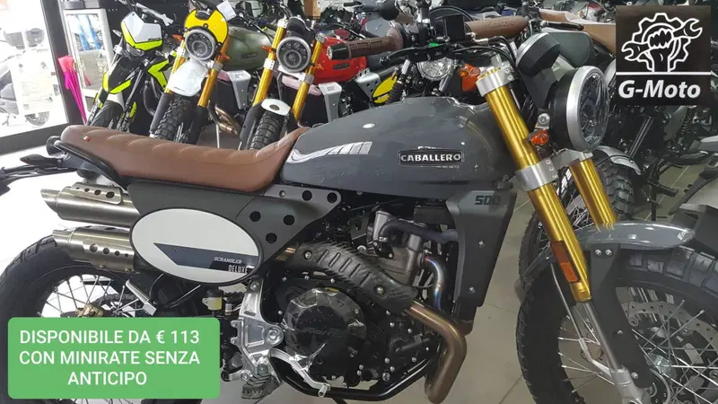 Fantic Motor Caballero 500 Scrambler Deluxe (2021 - 23)