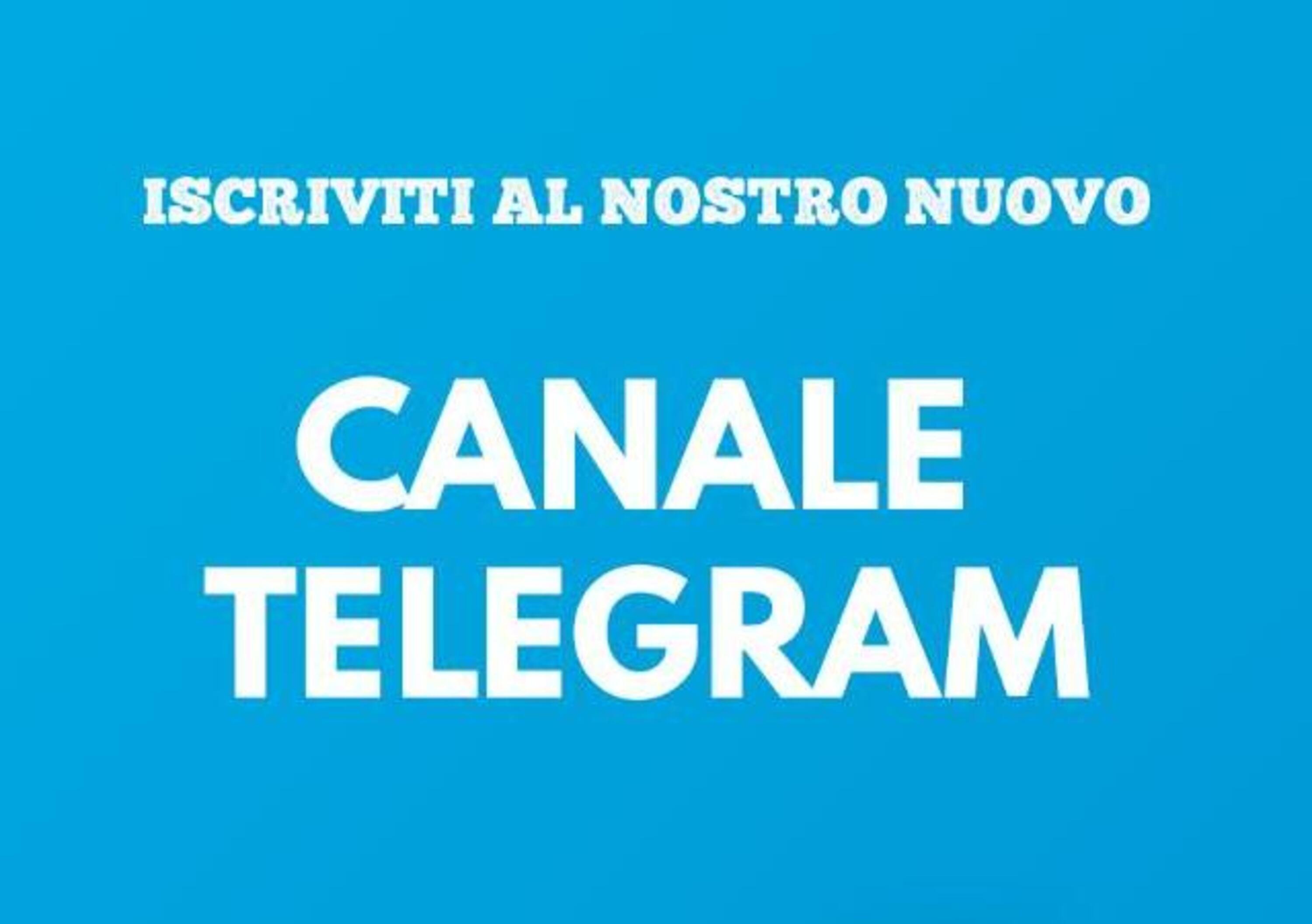 Moto.it &egrave; anche su Telegram: iscriviti al nostro nuovo canale! 
