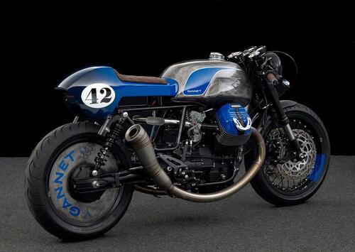 Moto Guzzi V9 Rhapsody in Blue. La café racer di Arctos (5)