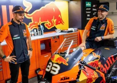 KTM MotoGP: prime foto da compagni di squadra per Brad Binder e Miguel Oliveira