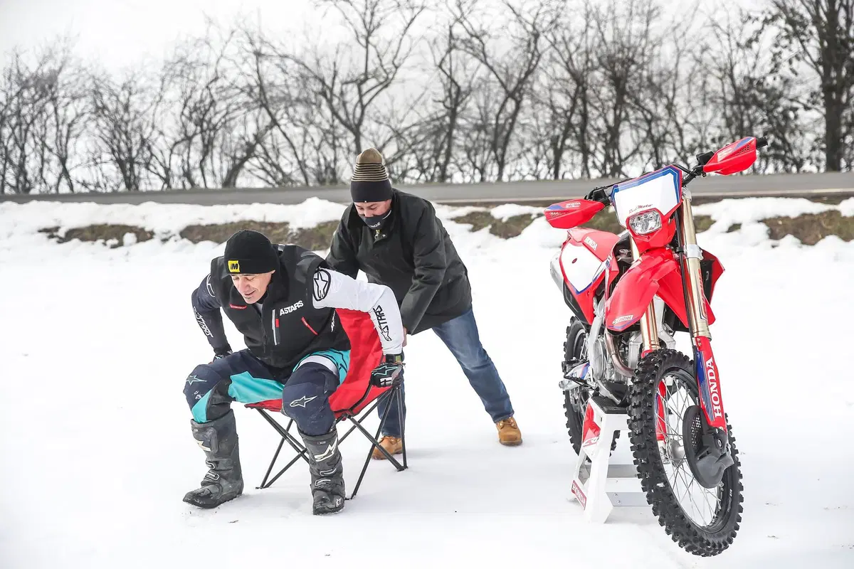 Honda CRF 450RX 2021 TEST: potentissima e con un gran telaio (18)