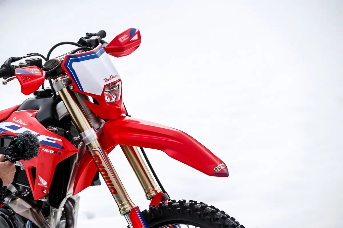 Honda CRF 450RX 2021 TEST: potentissima e con un gran telaio (4)