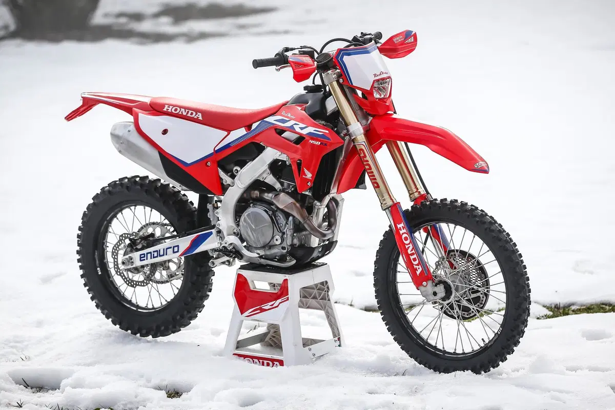 Honda CRF 450RX 2021 TEST: potentissima e con un gran telaio (11)