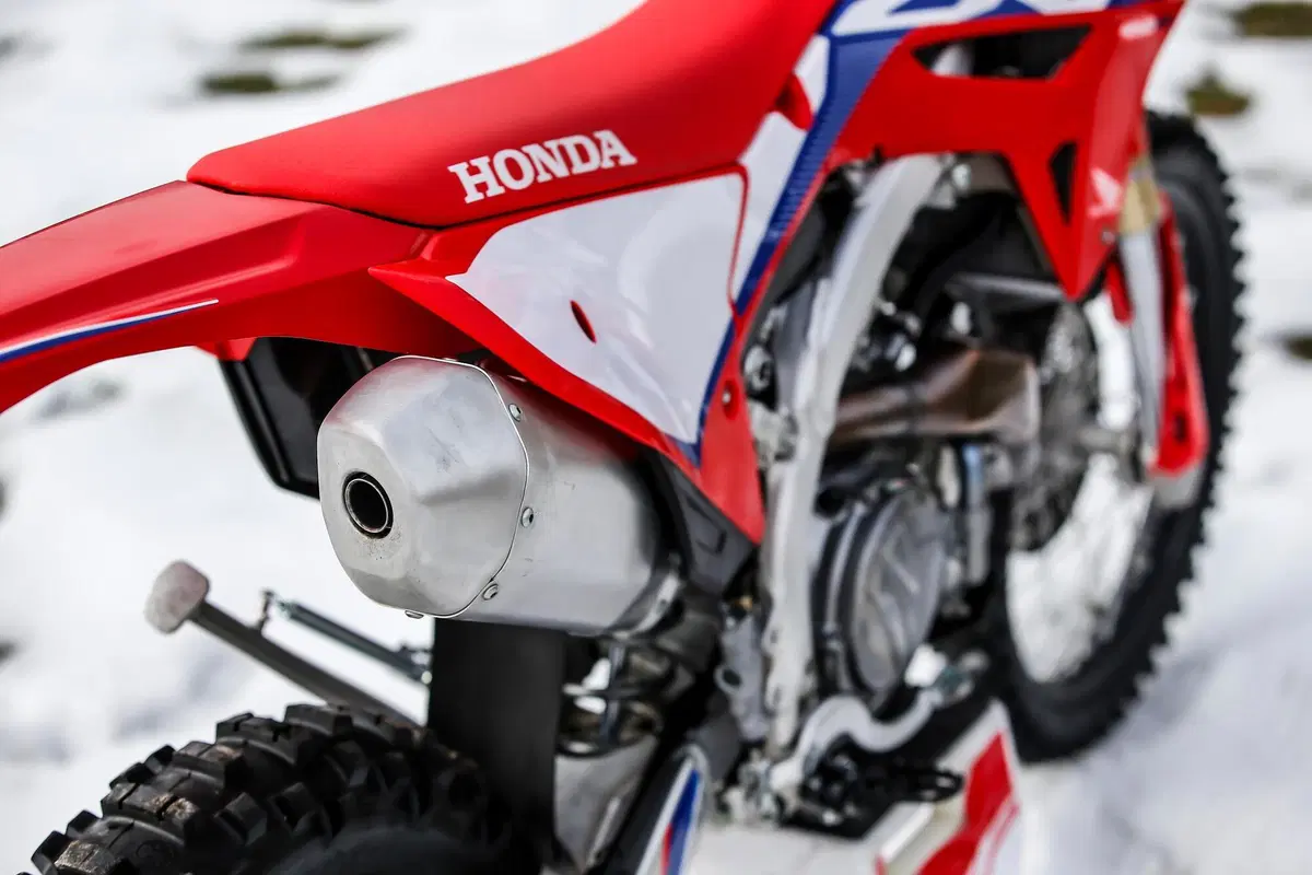 Honda CRF 450RX 2021 TEST: potentissima e con un gran telaio (14)