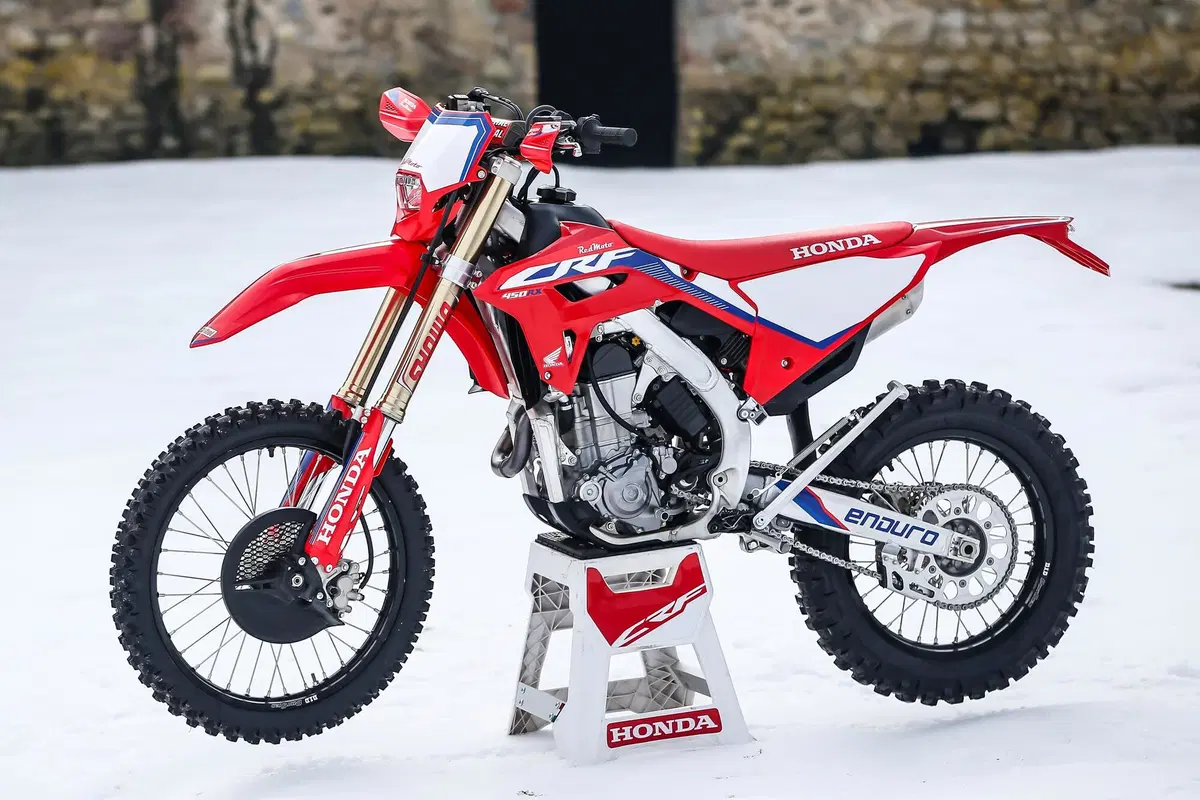 Honda CRF 450RX 2021 TEST: potentissima e con un gran telaio (16)