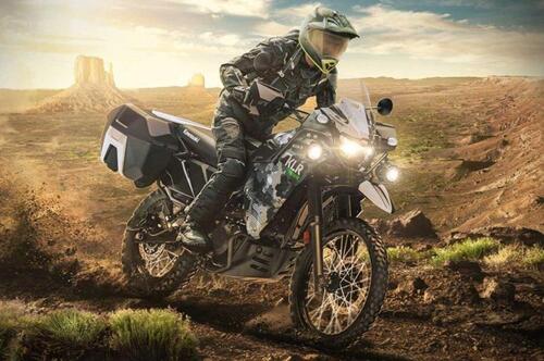 Nuova Kawasaki KLR 650 Adventure 2021. Per gli USA (2)