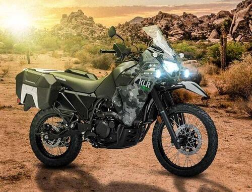 Nuova Kawasaki KLR 650 Adventure 2021. Per gli USA (3)