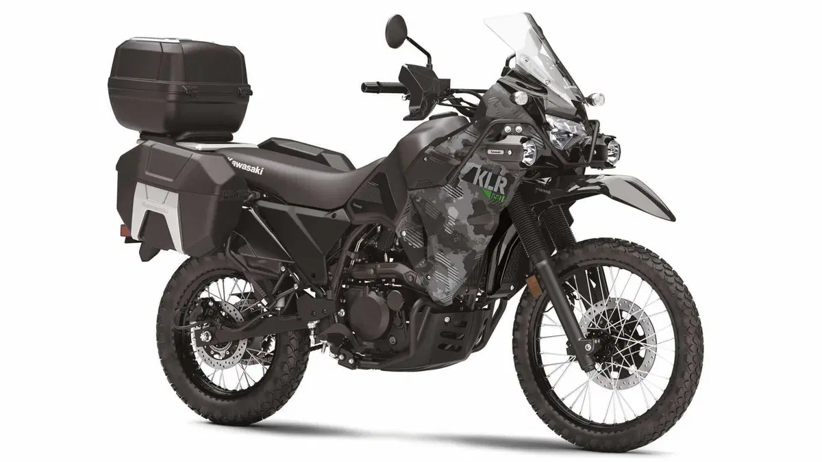 Nuova Kawasaki KLR 650 Adventure 2021. Per gli USA (21)