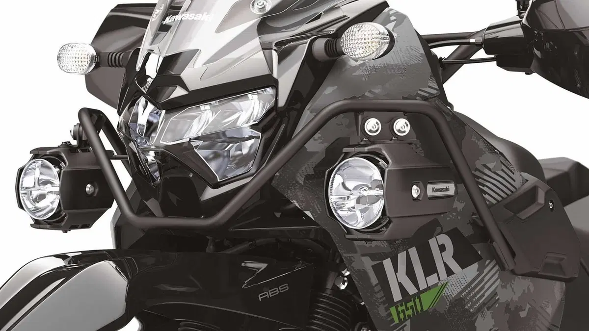 Nuova Kawasaki KLR 650 Adventure 2021. Per gli USA (2)