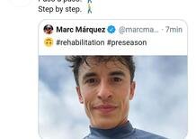 MotoGP 2021. Marc Marquez, Passo dopo passo in preseason
