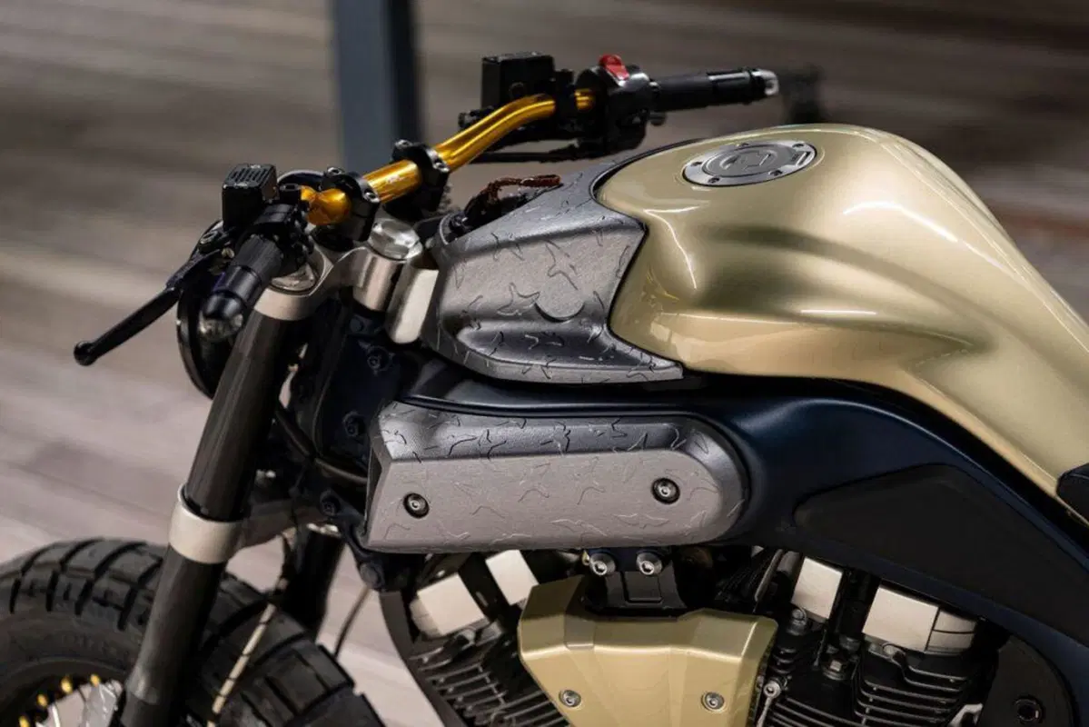 Titan Motorcycles Blue Falcon: una Yamaha MT-01 ancora più selvaggia