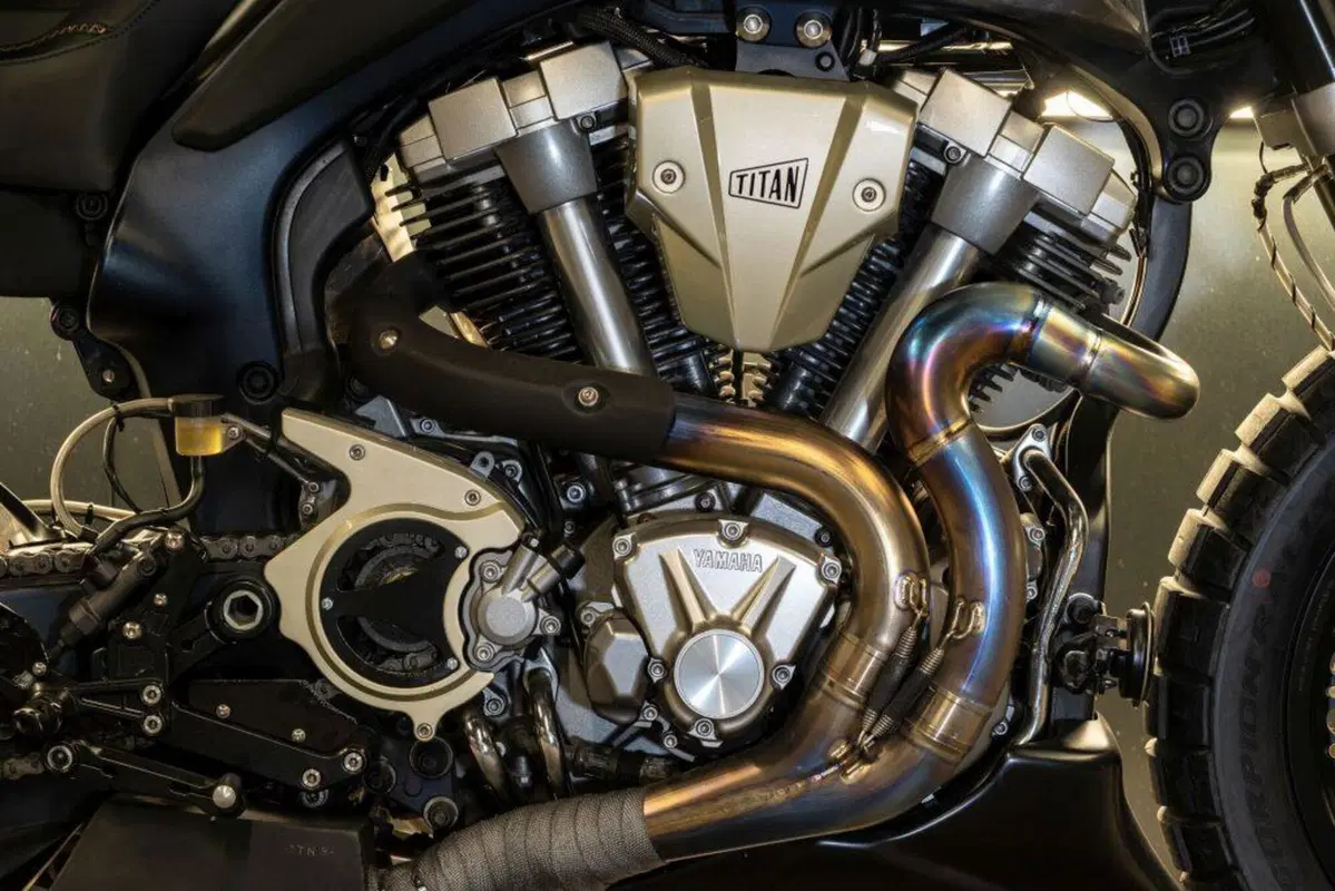 Titan Motorcycles Blue Falcon: una Yamaha MT-01 ancora più selvaggia (2)