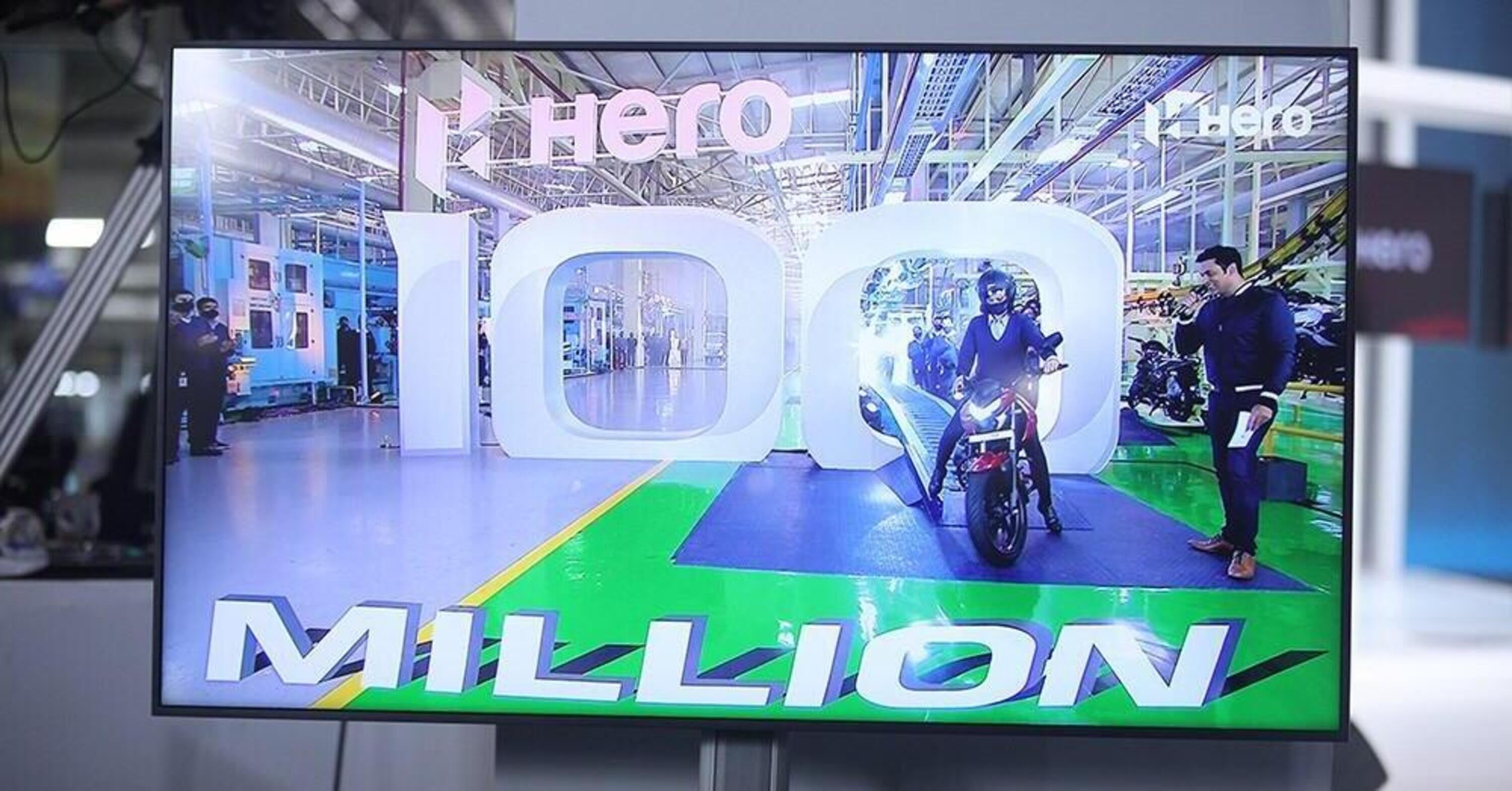 Hero MotoCorp e il traguardo di 100 milioni di moto prodotte