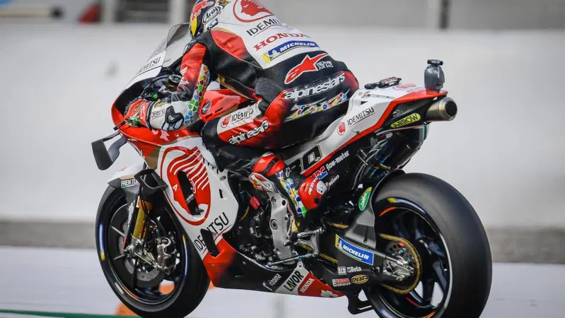 MotoGP, Nakagami la "punta" Honda nei test