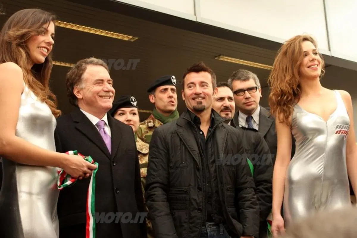 Max Biaggi inaugura l'edizione 2013 di Motodays (3)