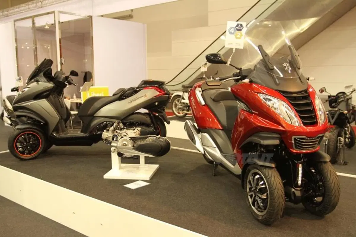 Peugeot Geopolis 300, premiere mondiale a Motodays (4)