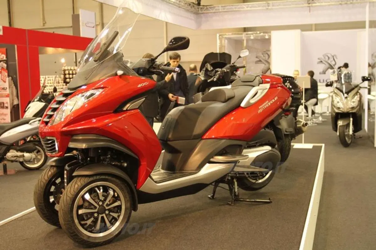 Peugeot Geopolis 300, premiere mondiale a Motodays (5)