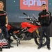 Aprilia porta al debutto a Motodays la Caponord 1200 e la RSV 4 ABS