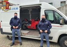Ducati Panigale e BMW GS: la Polizia di Stato ritrova cinque moto rubate a Milano