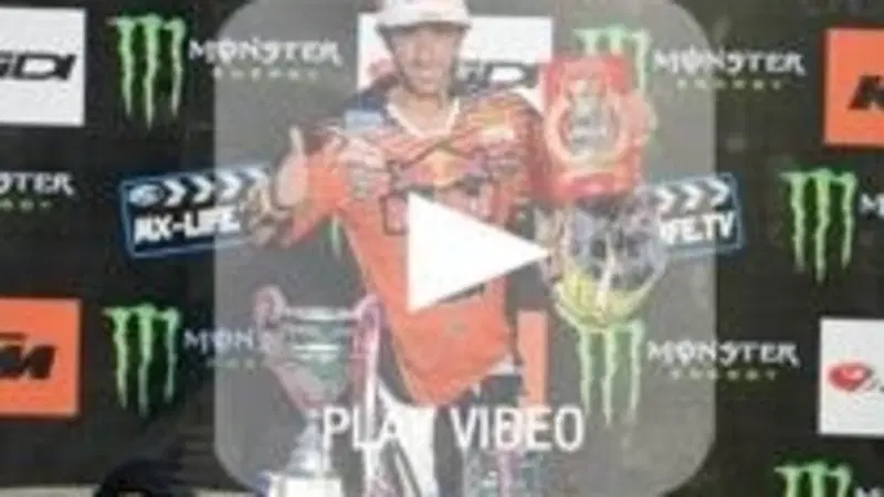 Tony Cairoli, GP della Thailandia: "Ho ripreso la tabella rossa"
