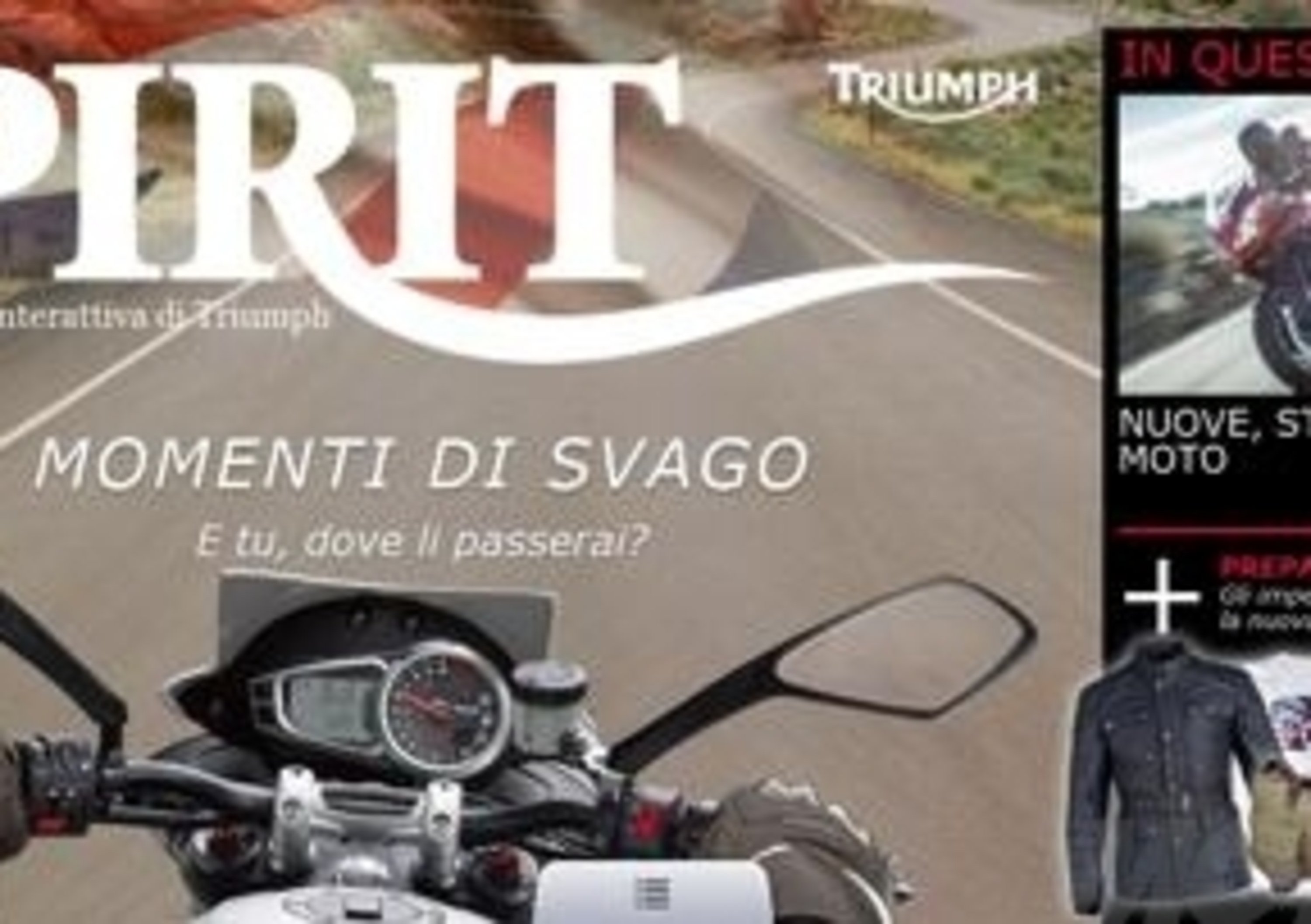 Online il settimo numero di Triumph Spirit