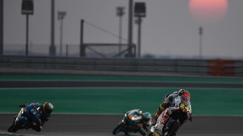 MotoGP 2021, i test di Moto2 e Moto3 si spostano in Qatar 
