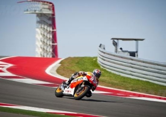 MotoGP: test Austin, prima giornata