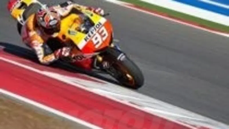 MotoGP: test Austin, prima giornata