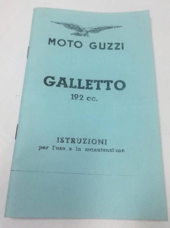 Libretti Uso&Manutenzione Moto Guzzi (4)