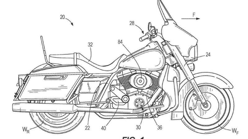 Harley-Davidson, il brevetto per un V2 sovralimentato
