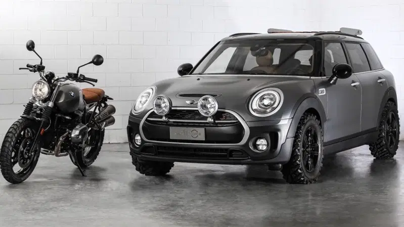 Mini Clubman ALL4 Scrambler, ispirata alla nineT