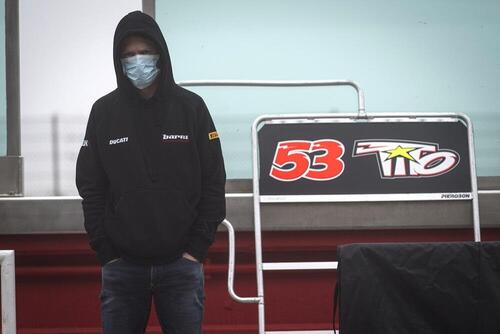 SBK.  Giornata di test a Misano per i team Barni e Aruba (3)