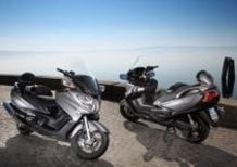 Aperitivo al Taxi Blu (Milano) per conoscere il nuovo Suzuki Burgman 650 