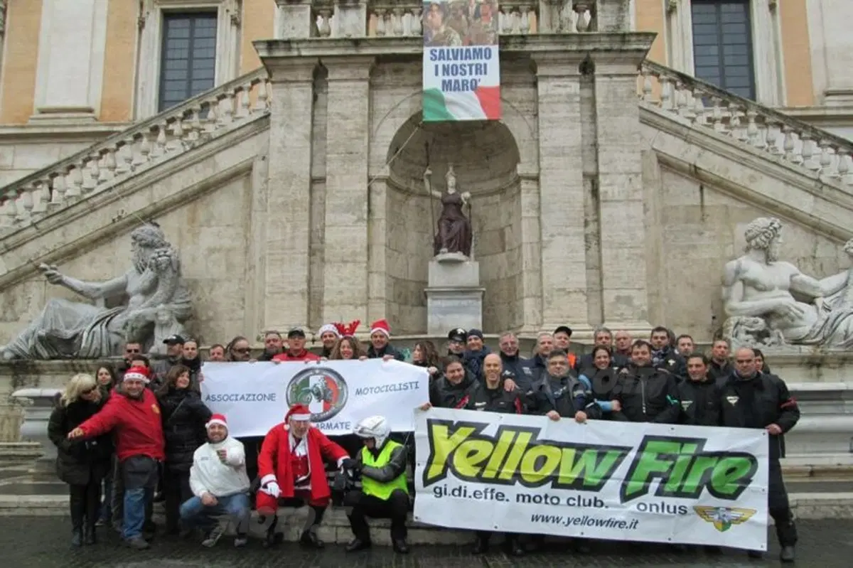 Yellow Fire, il motoclub della Guardia di Finanza