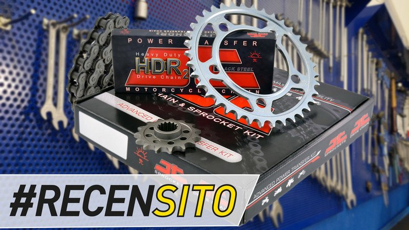 Kit JT Sprockets by RMS. Recensione kit di trasmissione