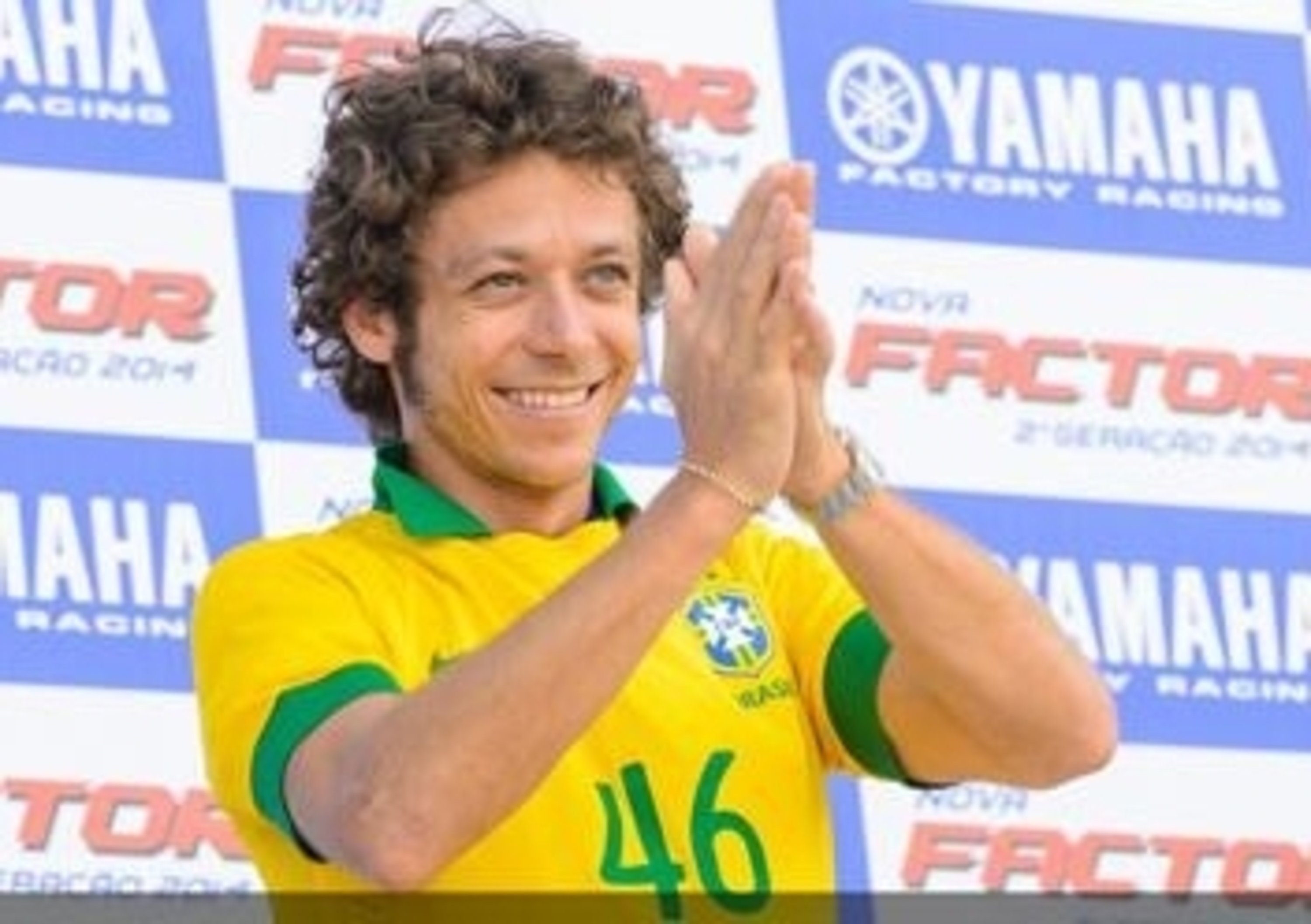 Rossi festeggia in Brasile 
