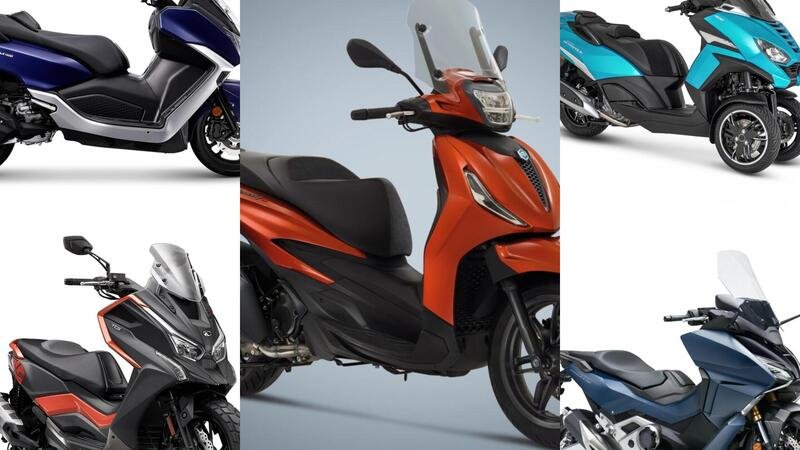 Novit&agrave; moto 2021, gli Scooter: Honda Forza 750, Kymco DT X360 e gli altri...