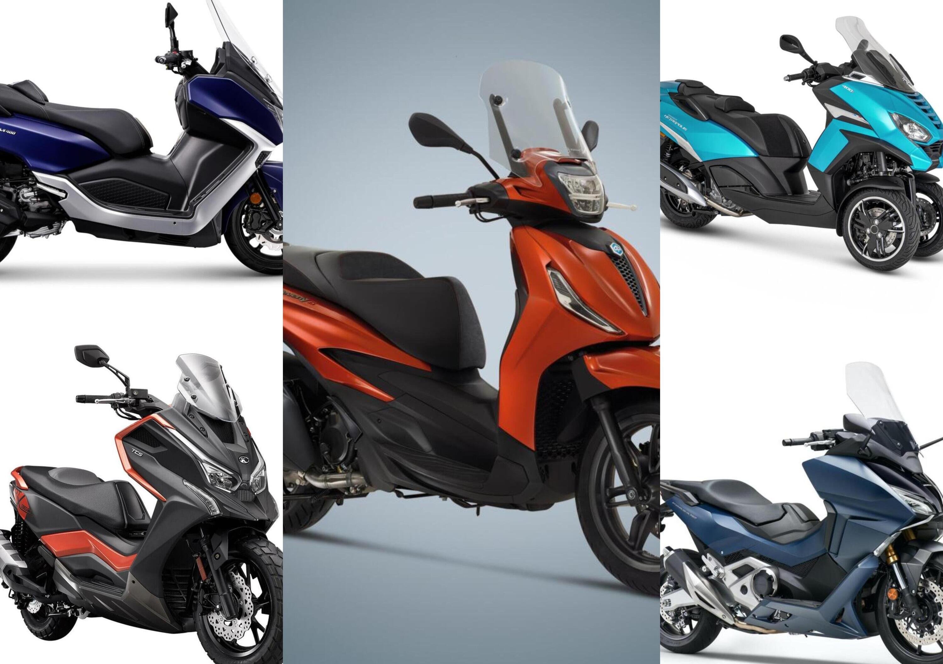 Novit&agrave; moto 2021, gli Scooter: Honda Forza 750, Kymco DT X360 e gli altri...
