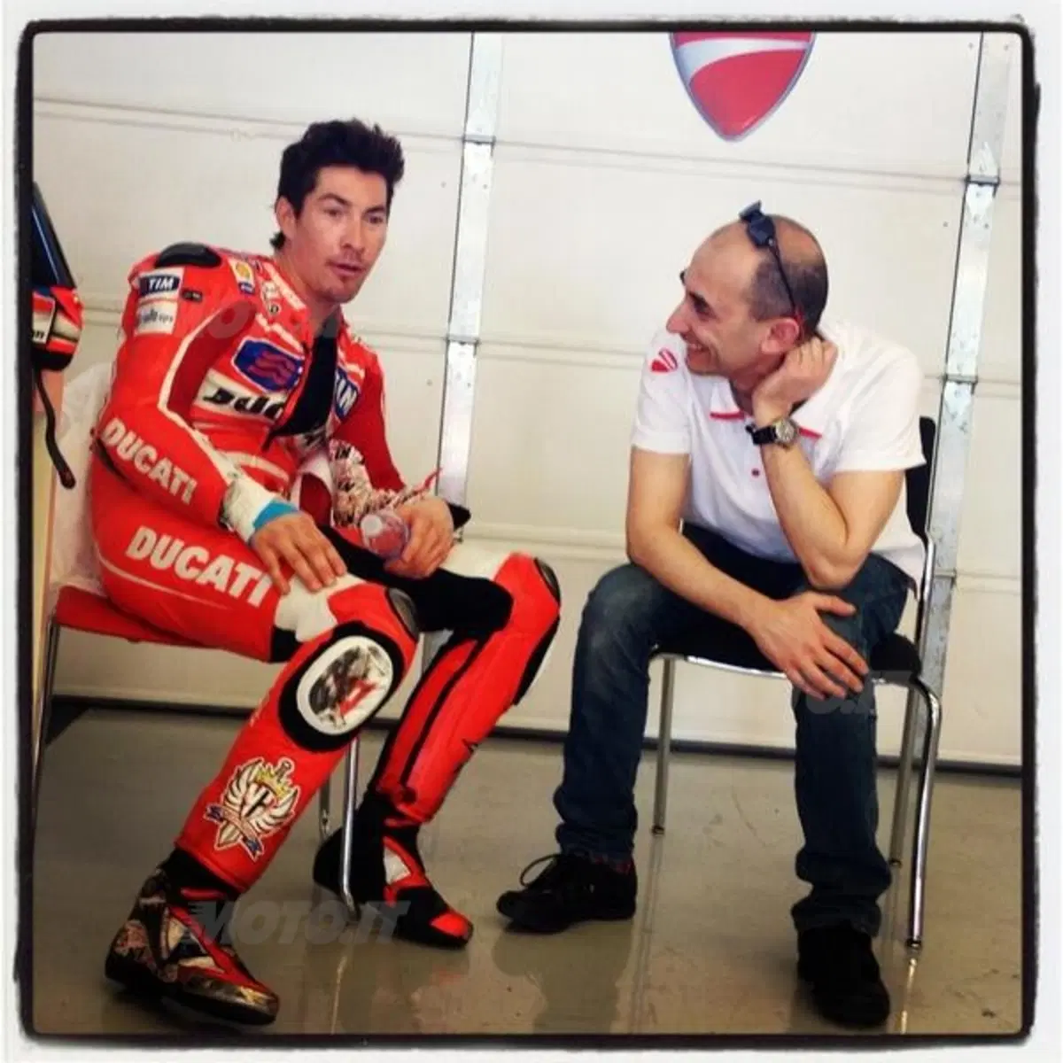 Nicky Hayden e Ben Spies in pista ad Austin con la Ducati 1199 Panigale R (12)
