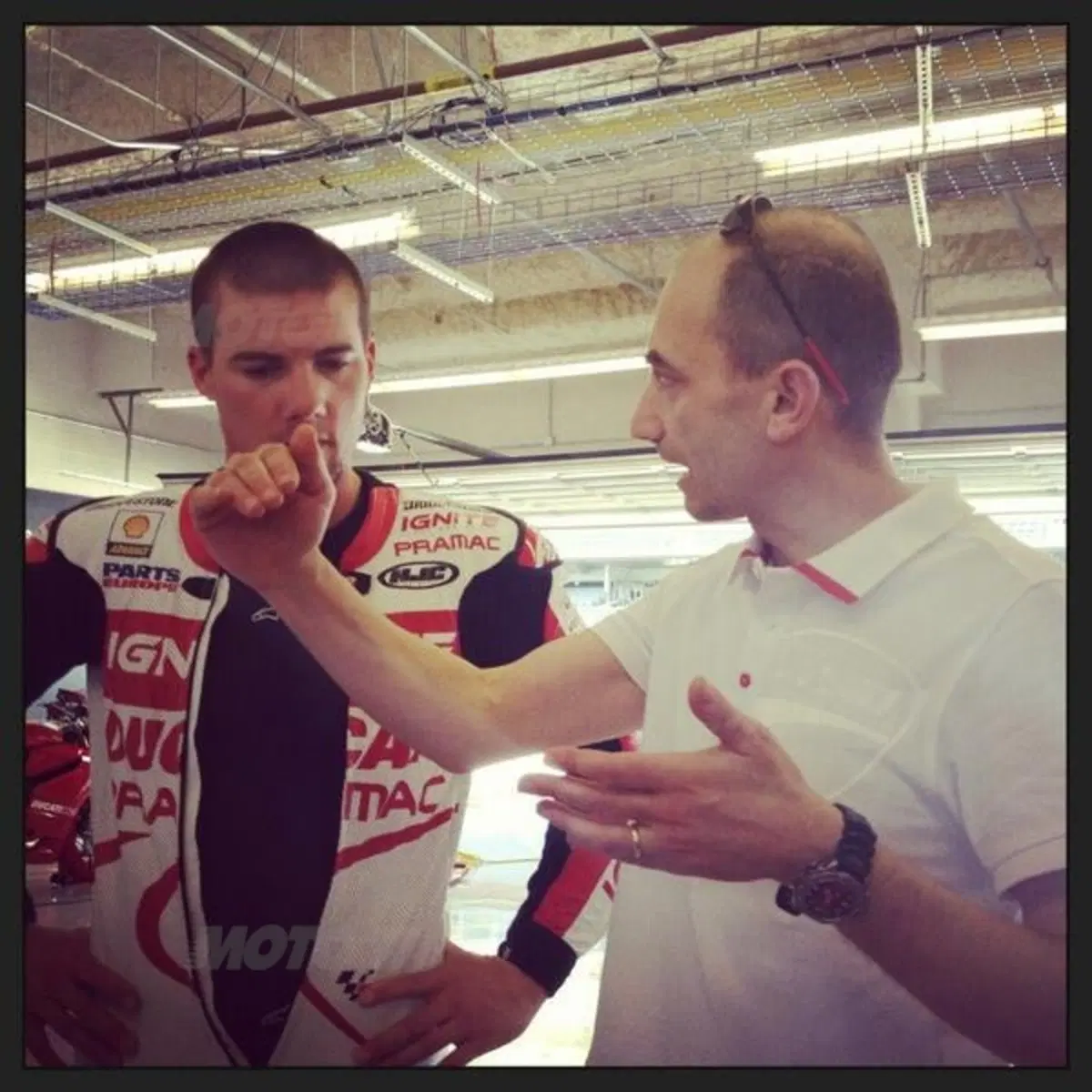 Nicky Hayden e Ben Spies in pista ad Austin con la Ducati 1199 Panigale R (17)