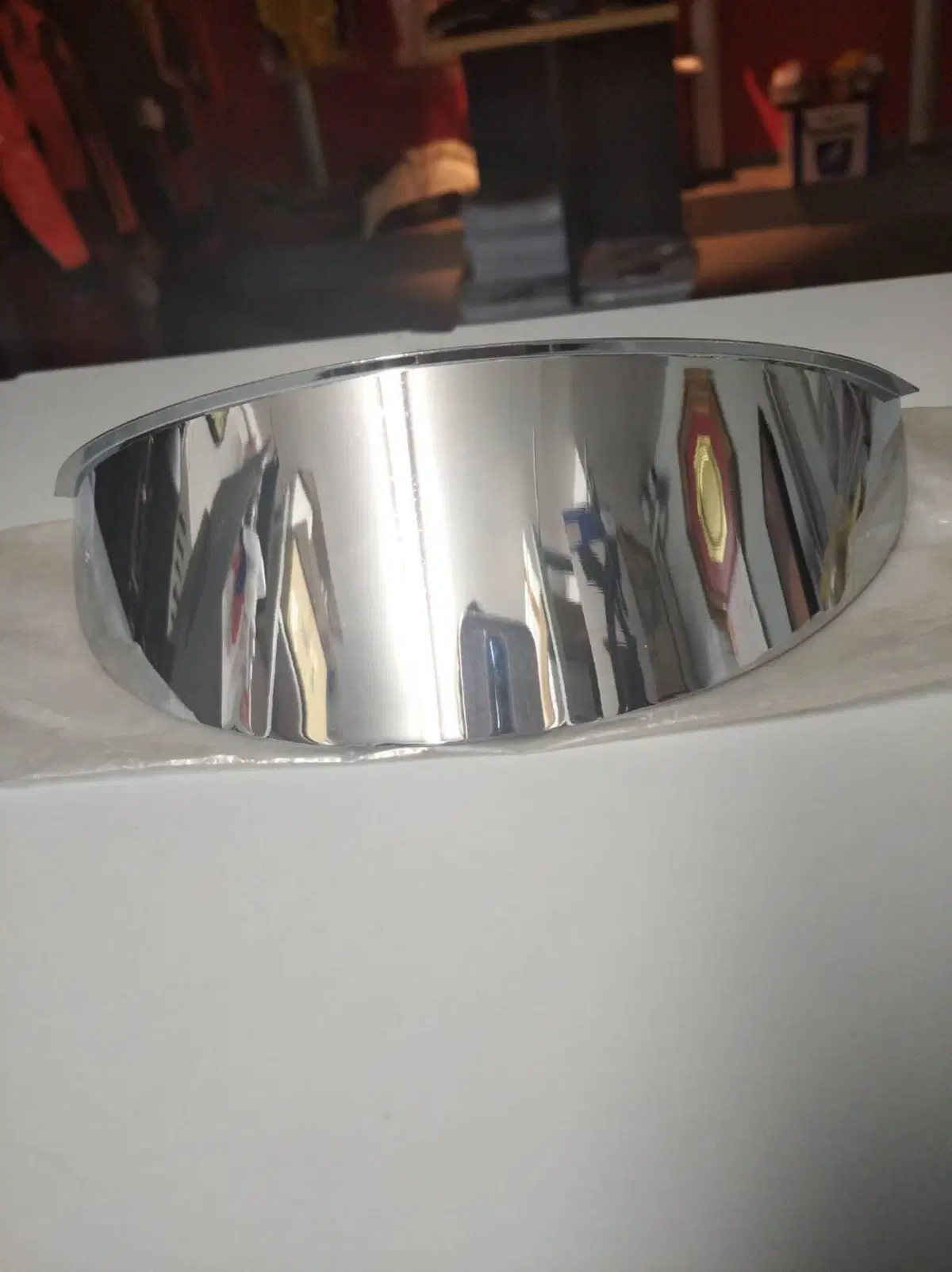 VISIERA FARO ANTERIORE UNIVERSALE 21CM METALLO De Pretto