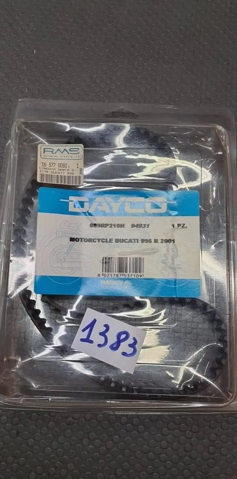 CINGHIA DISTRIBUZIONE DAYCO DUCATI 996 R 2001 Rms