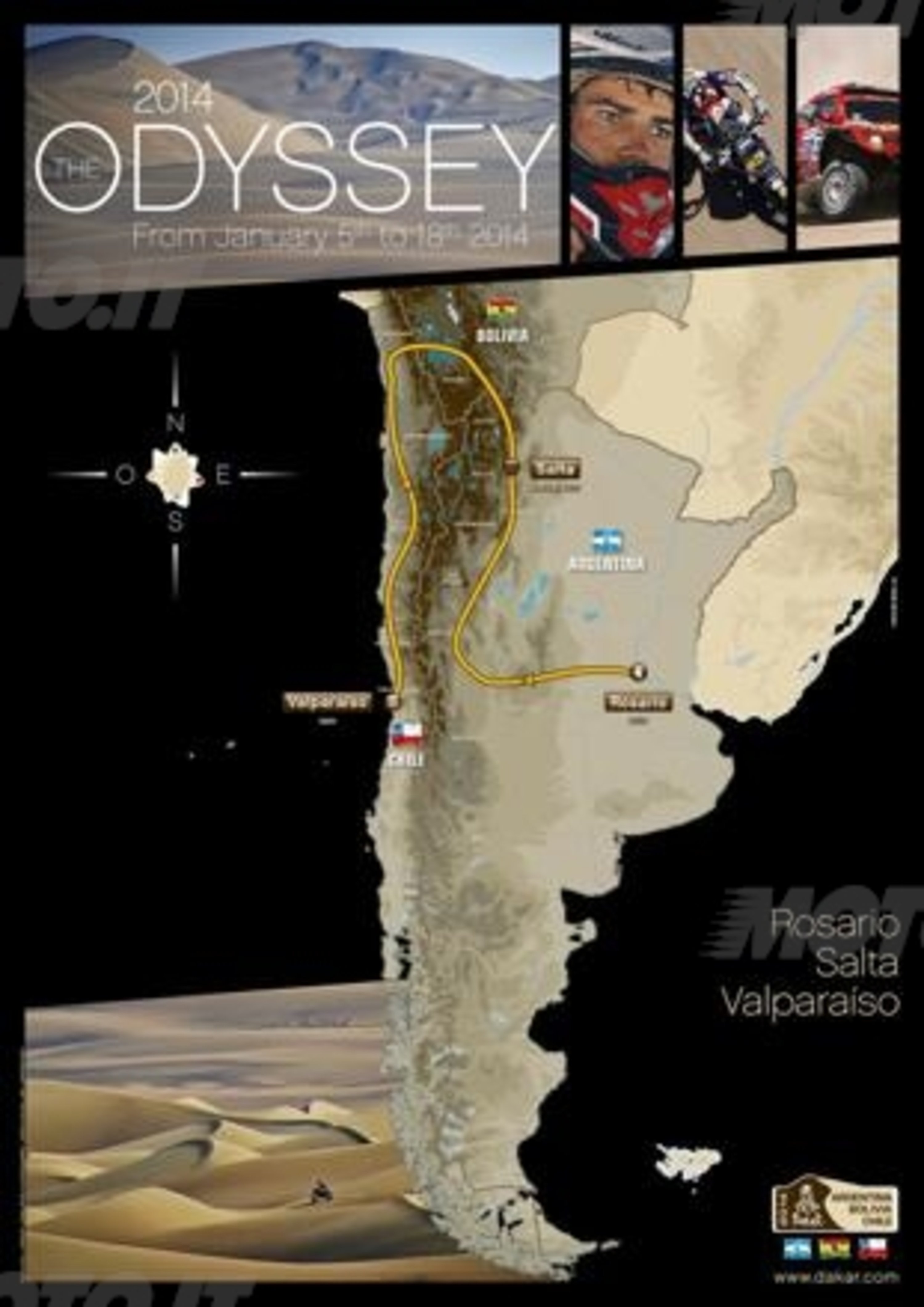 La Dakar 2014 alla scoperta della Bolivia