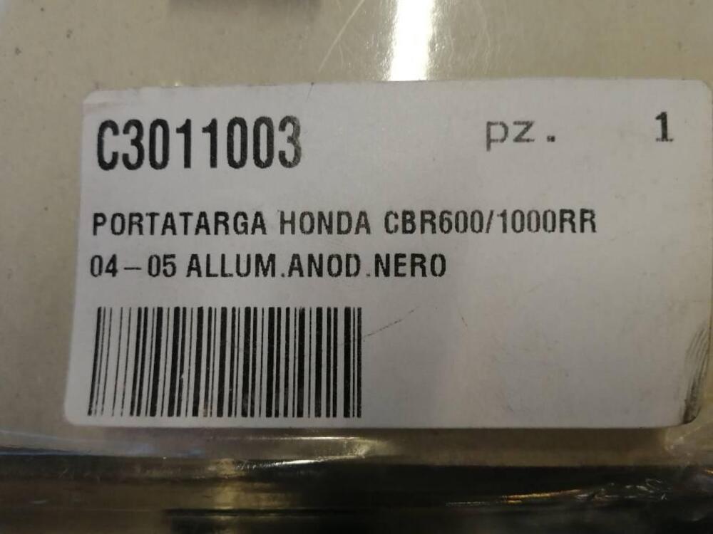 PORTA TARGA HONDA CBR 600/1000 RR '04/'05 Bergamaschi (4)