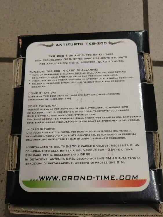 GPS TRACKING ALARM TKS-200 Crono-Time (4)