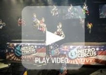 Travis Pastrana con Nitro Circus: 16 moto in back flip!