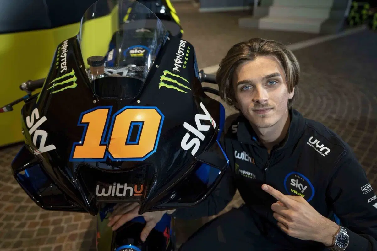 MotoGP, la livrea della Ducati Sky-VR46 di Luca Marini (e delle Kalex di Vietti e Bezzecchi)