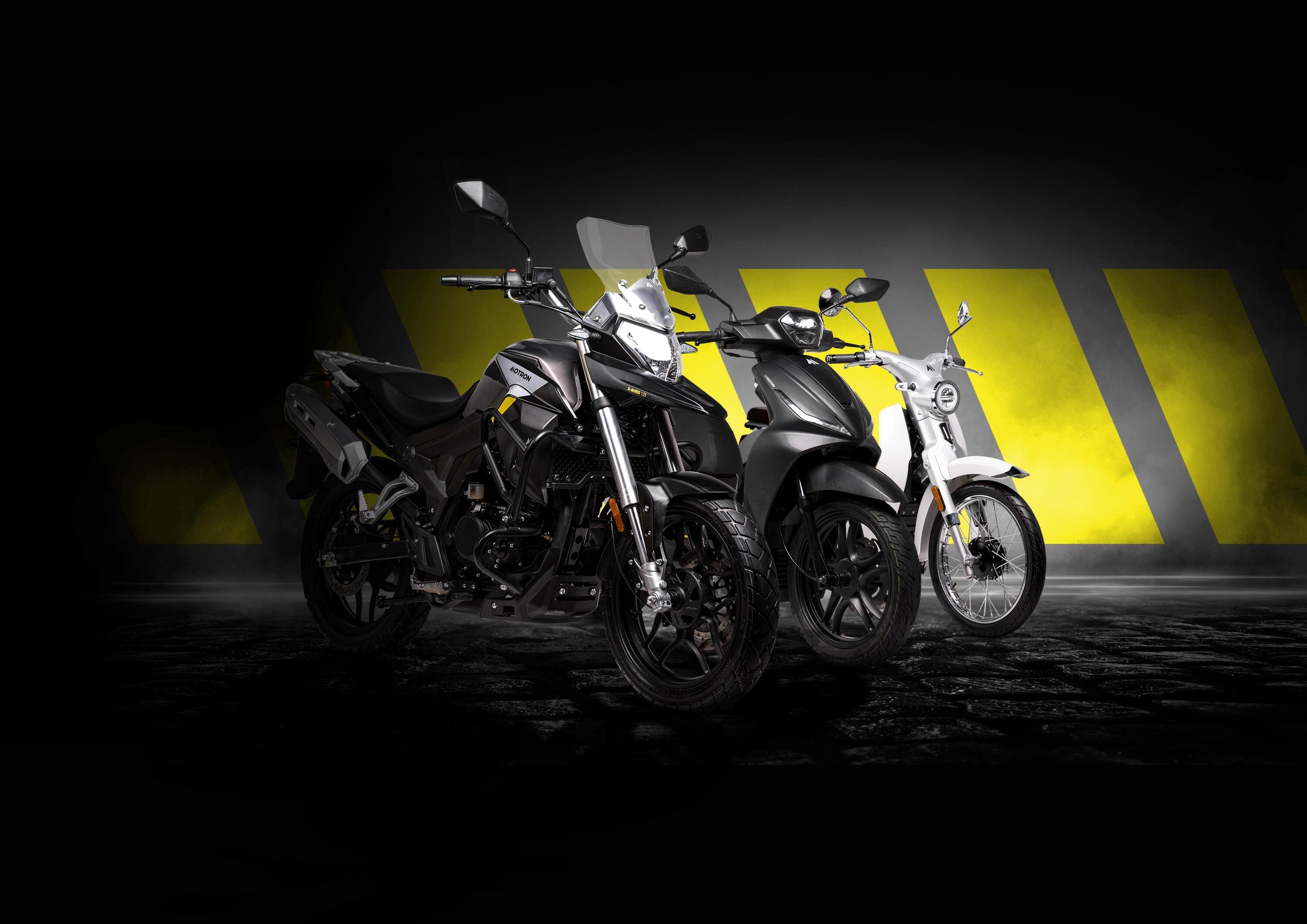La &quot;M&quot; gialla rivela il marchio Motron Motorcycles: il Gruppo KSR espande la famiglia